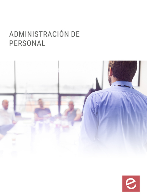 Title details for Administración de personal by Sergio Martínez Domínguez - Available